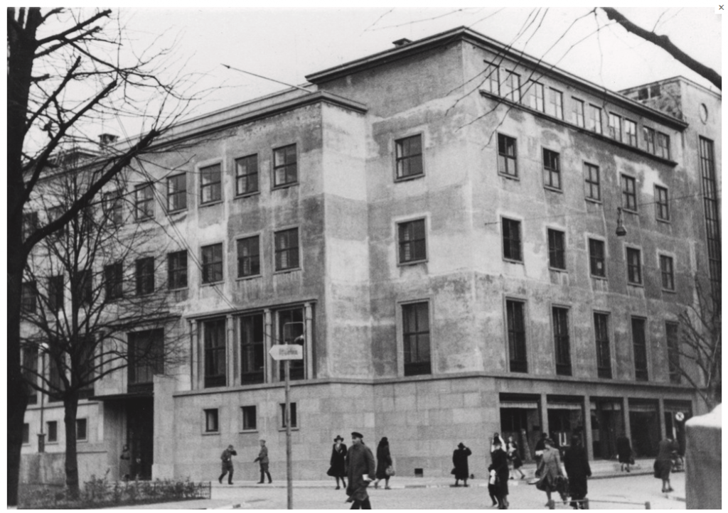 Gestapohuset Her i Veiten 3 holdt Gestapo til, og her døde flere av fangene av den brutale mishandlingen de ble utsatt for. Foto: UNIVERSITETSBIBLIOTEKET I BERGEN