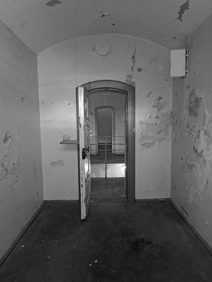 Interiør Interiør fra Bergen kretsfengsel. Foto: Ukjent